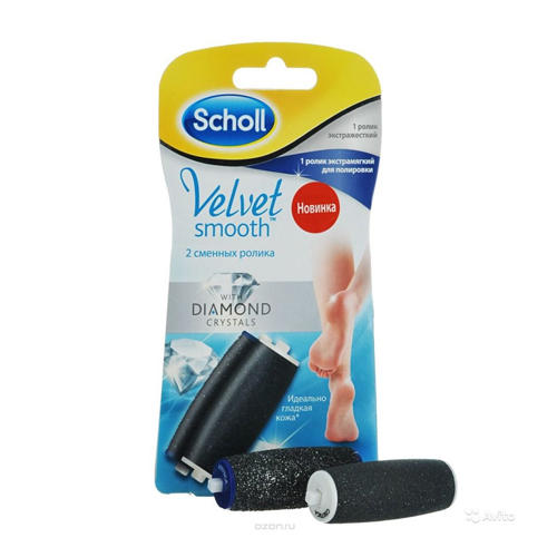 Scholl Сменные роликовые насадки для электрической роликовой пилки (жесткая + мягкая) (Scholl, Velvet Smooth), Velvet Smooth
Scholl Сменные роликовые насадки для электрической роликовой пилки (жесткая + мягкая) (Scholl, Velvet Smooth), Velvet Smooth