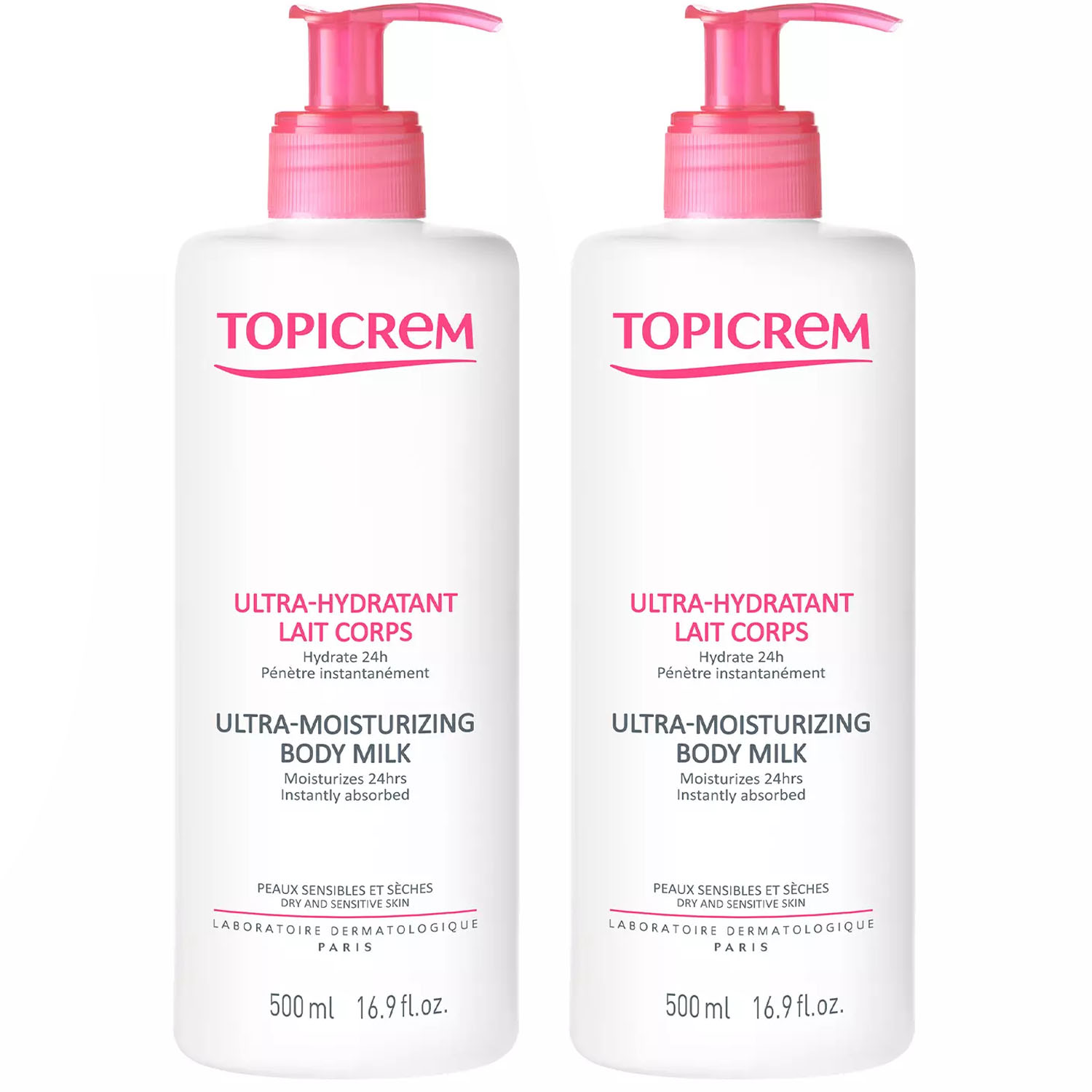 Topicrem Набор: Ультра-увлажняющее молочко для тела, 500 мл х 2 шт (Topicrem, UM Body), UM Body
Topicrem Набор: Ультра-увлажняющее молочко для тела, 500 мл х 2 шт (Topicrem, UM Body), UM Body