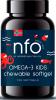 Норвегиан Фиш Ойл Омега 3 с витамином D для детей, 120 капсул (Norwegian Fish Oil, Омега 3) фото 1