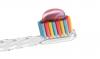 Сплат Детская зубная паста со фтором и блестками "Сочный виноград", 55 мл (Splat, Juicy) фото 12