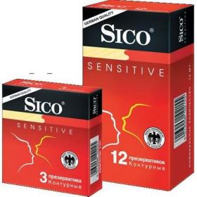 Sico Презервативы  3 sensitive. фото