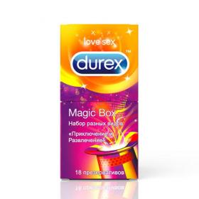 Durex Презервативы Magic Box набор Приключение и развлечение 18. фото