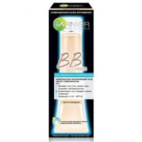 Garnier BB-крем для жирной кожи Секрет совершенства светло-бежевый, 40 мл. фото