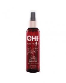Chi Несмываемый тоник с маслом шиповника для окрашенных волос, 118 мл. фото