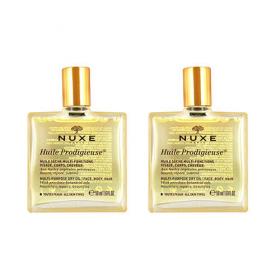 Nuxe Набор Сухое масло для лица, тела и волос Новая формула, 2 шт х 50 мл. фото