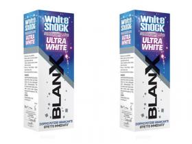 Blanx Набор White Shock Ultra Зубная паста Вайт шок Ультра2 штуки. фото
