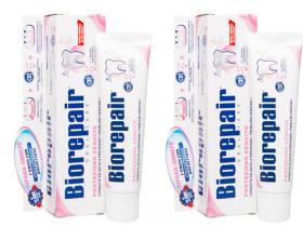 Biorepair Набор Gum Protection Зубная паста для защиты десен 75 мл2 штуки. фото