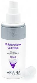 Aravia Professional CC-крем защитный SPF20 Multifunctional CC Cream send 02, 150 мл. фото