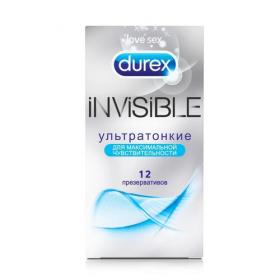 Durex Презервативы Invisible ультратонкие 12 Doodle. фото