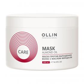 Ollin Professional Маска против выпадения волос с маслом миндаля, 500 мл. фото