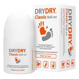Dry Dry Дезодорант-антиперспирант от обильного потоотделения Classic roll-on, 35 мл. фото
