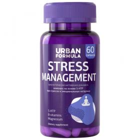 Urban Formula Антистрессовый комплекс с 5-HTP Stress Management, 60 капсул. фото