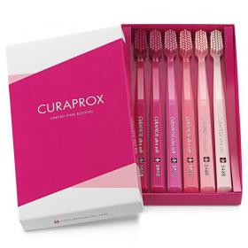 Curaprox Набор ультрамягких зубных щеток Pink Edition, 6 штук. фото