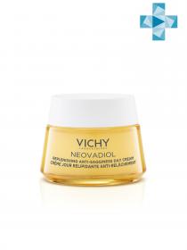 Vichy Восстанавливающий и ремоделирующий контуры лица дневной крем для кожи в период менопаузы, 50 мл. фото