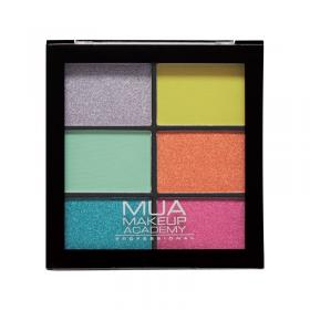 MUA Make Up Academy Палетка теней для век, 6 оттенков, 7,8 г. фото