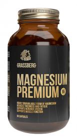 Grassberg Биологически активная добавка к пище Magnesium Premium B6, 60 капсул. фото