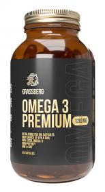 Grassberg Биологически активная добавка к пище Omega 3 Premium 60 1200 мг, 60 капсул. фото