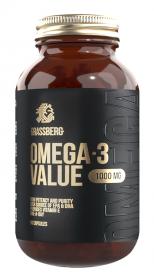 Grassberg Биологически активная добавка к пище Omega 3 Value 30 1000 мг, 60 капсул. фото