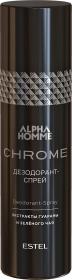 Estel Набор парфюмерные компаньоны Chrome шампунь-гель 200 мл  дезодорант-спрей 100 мл. фото