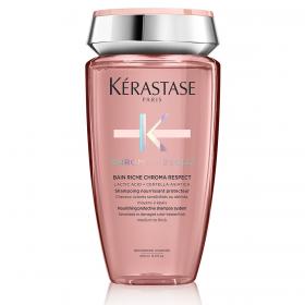 Kerastase Питательный шампунь для окрашенных чувствительных или поврежденных волос Riche Chroma Respect, 250 мл. фото