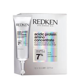 Redken Протеиновый концентрат для полной и мгновенной трансформации волос Acidic bonding Amino Protein, 10 х 10 мл. фото