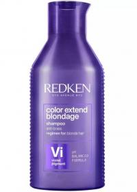 Redken Шампунь с ультрафиолетовым пигментом для оттенков блонд, 500 мл. фото