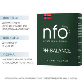 Norwegian Fish Oil Антипохмельное средство PH balance, 14 х 10 г. фото