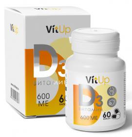 VitUp Витамин D3, 60 капсул х 230 мг. фото