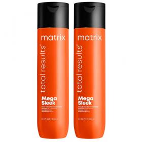 Matrix Разглаживающий шампунь с маслом ши Total results Mega Sleek, 300 мл х 2 шт. фото