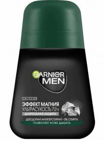 Garnier Роликовый дезодорант для мужчин Эффект магния Ультрасухость 72 часа, 50 мл. фото
