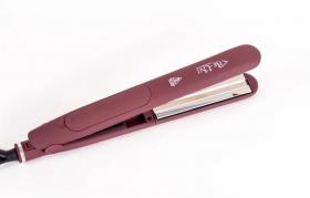 Be-Uni Паровой утюжок для выпрямления волос Steam Titanium, красный. фото