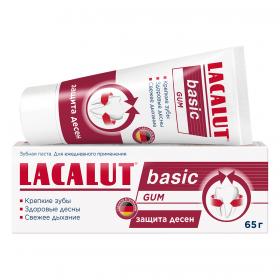 Lacalut Зубная паста Basic Gum для защиты десен, 65 г. фото