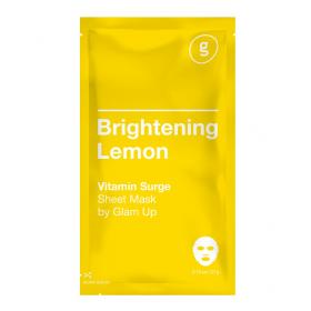 GLAM UP Витаминная тканевая маска с экстрактом лимона, 21 г. фото
