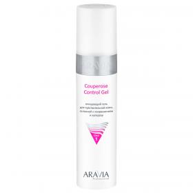 Aravia Professional Очищающий гель для чувствительной кожи склонной к покраснениям и куперозу Couperose Control Gel, 250 мл. фото