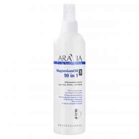 Aravia Professional Магниевое масло для тела, волос, суставов Magnesium Oil 10 in 1, 300 мл. фото