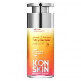 Icon Skin Мультиактивный крем для комбинированной и жирной кожи Vitamin C Radiant, 30 мл. фото