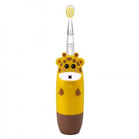 REVYLINE Детская электрическая звуковая зубная щетка RL 025 Baby 1, желтая, 1 шт. фото