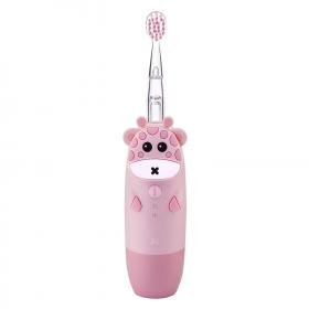 REVYLINE Детская электрическая звуковая зубная щетка RL 025 Baby 1, розовая, 1 шт. фото