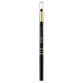 Eveline Cosmetics Автоматический карандаш с растушевкой Eye Max Precision, черный. фото
