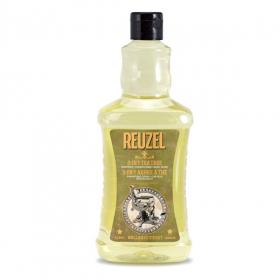 Reuzel Мужской шампунь 3 в 1 Tea Tree Shampoo для тела и волос, 1000 мл. фото