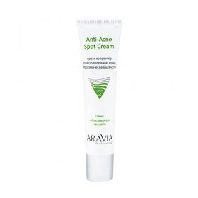 Aravia Professional Крем-корректор для проблемной кожи против несовершенств Anti-Acne Spot Cream, 40 мл. фото