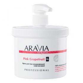 Aravia Professional Крем для тела увлажняющий лифтинговый Pink Grapefruit, 550 мл. фото