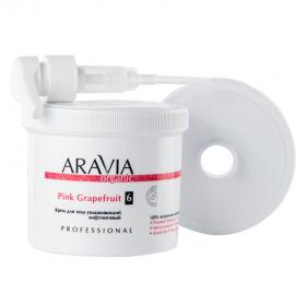 Aravia Professional Крем для тела увлажняющий лифтинговый Pink Grapefruit, 550 мл. фото