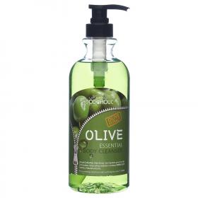 Food A Holic Гель для душа с экстрактом оливы Essential Body Cleanser Olive, 750 мл. фото