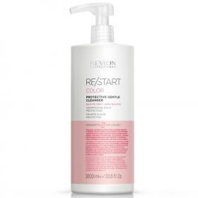 Revlon Professional Бессульфатный шампунь для нежного очищения окрашенных волос Protective Gentle Cleanser, 1000 мл. фото