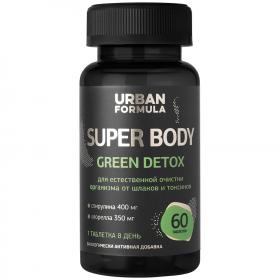 Urban Formula Комплекс на растительной основе Green Detox, 60 таблеток. фото