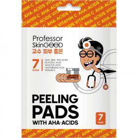 Professor SkinGOOD Очищающие диски с AHA-кислотами и витамином C Peeling Pads with Acids and Vitamin C, 7 шт. фото