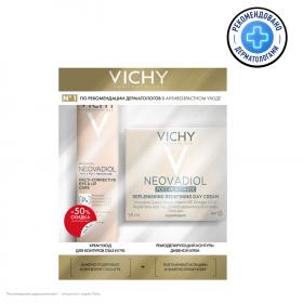 Vichy Промонабор Neovadiol восстанавливающий дневной крем 50 мл  крем для области вокруг глаз и губ 15 мл. фото