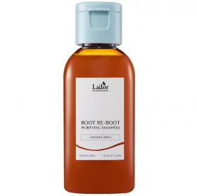 LaDor Шампунь для чувствительной и жирной кожи головы Purifying Shampoo Имбирь и яблоко, 50 мл. фото