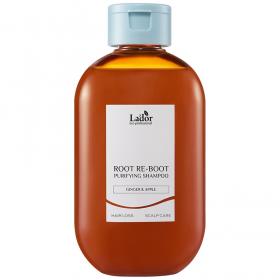 LaDor Шампунь для чувствительной и жирной кожи головы Purifying Shampoo Имбирь и яблоко, 300 мл. фото